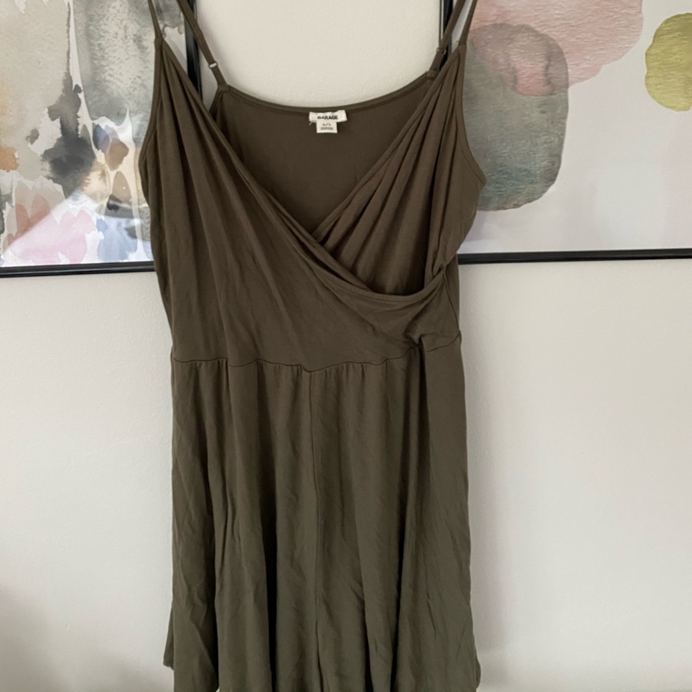 Garage Army Green Romper